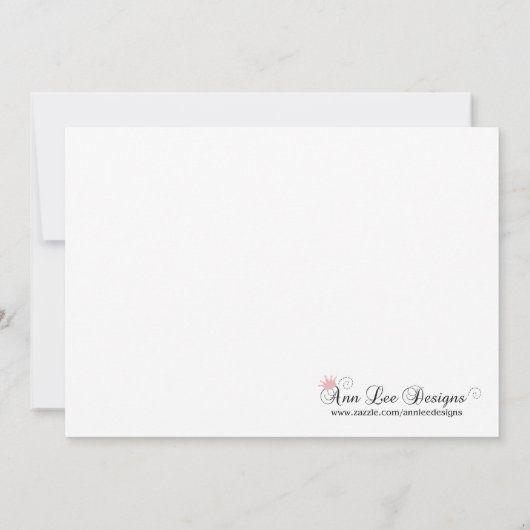 5x7 Bumble Honey Bee Invitation à la fête d'annive (Dos)