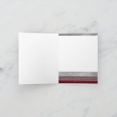 5x7 Carte de Noël personnalisée (Intérieur)