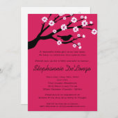 5x7 Cherry Blossom Tree Baby shower Invitation (Devant / Derrière)