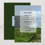 5x7 Cliffs of Moher Ierland Huwelijk Kaart (Voorkant / Achterkant)