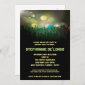 5x7 Concert Band is 16u verjaardag uitnodiging (Voorkant / Achterkant)