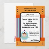 5x7 Costume Party Halloween Invitation (Devant / Derrière)