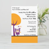 5x7 Costume Party Halloween Invitation (Debout devant)