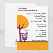 5x7 Costume Party Halloween Invitation (Devant / Derrière)
