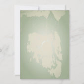 5x7 Country Duck Hunting Rustic Faire-part de mari (Dos)