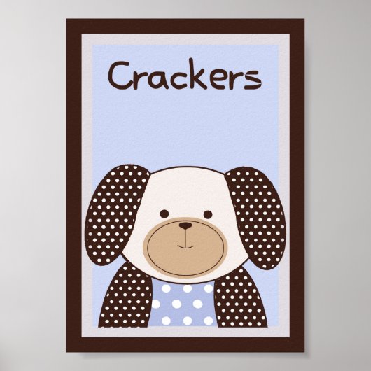 5x7 "Cracke" Graham Crackers Baby Beddengoed Wall Poster (Voorkant)