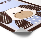 5x7 "Cracke" Graham Crackers Baby Beddengoed Wall Poster (Hoek)