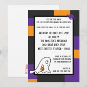 5x7 Créatures mignonnes Invitation de fête d'Hallo (Devant / Derrière)