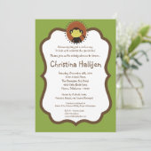 5x7 de Uitnodiging van de Safari van de Verhalen (Staand voorkant)