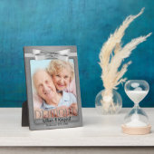 5x7 Diamant 60ste Huwelijksjubileum Foto Fotoplaat (Zijkant)