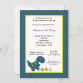 5x7 Dinosaur Baby shower Uitnodiging (Voorkant)