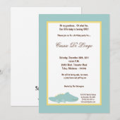 5x7 Dinosaur Invitation de fête d'anniversaire (Devant / Derrière)
