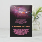 5x7 Espagnol Band Quinceanera Invitation d'anniver (Debout devant)