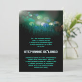 5x7 Espagnol Band Quinceanera Invitation d'anniver (Debout devant)