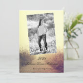 5x7 Faire-part principal Sunrise Pathway Walkway P (Debout devant)