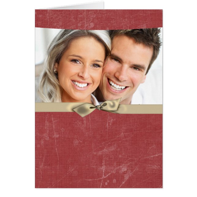 5X7 Foto met Kerstmis Kaart (Voorkant)