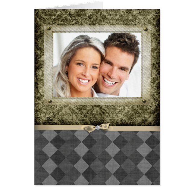 5X7 Foto met Kerstmis Kaart (Voorkant)