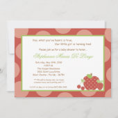 5x7 Fruits frais d'été Invitation fête d'anniversa (Devant)