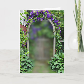 5x7 GARDEN GATE KAART