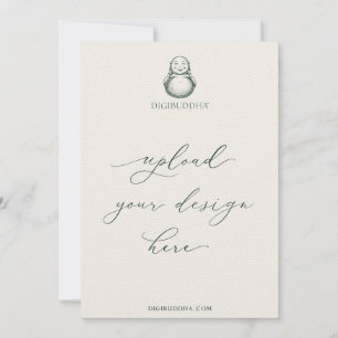 5x7" Gedrukte DigiBuddha Uitnodigingen Diverse Pap