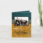 5x7 gepersonaliseerd het VOUWEN van het Wenskaart Feestdagen Kaart (Voorkant)