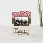 5x7 gepersonaliseerd het VOUWEN van het Wenskaart Feestdagen Kaart (Voorkant)