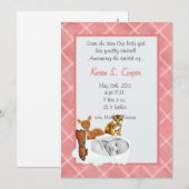 5x7 Girl Cloud PHOTO sur Faire-part de naissance c (Devant / Derrière)