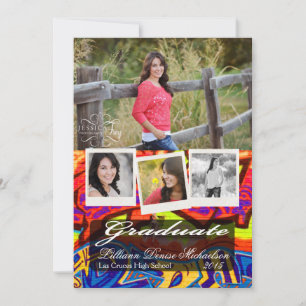 5x7 Graffiti Peinture Faire-part principal