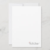 5x7 Grill Food Summer Hamburge Barbecue Invitation (Dos)