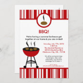 5x7 Grill Summer Time Picnic Barbecue Uitnodiging (Voorkant / Achterkant)