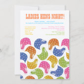 5x7 Hens Night Bachelorette Party Weddenschap uitn Kaart (Voorkant)