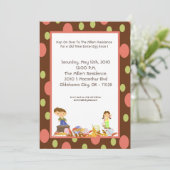 5x7 Herfst - Uitnodiging van de Partij van de Pase (Staand voorkant)