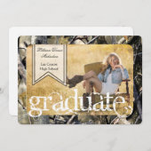 5x7 Hogere aankondiging van Camo Camouflage door H (Voorkant / Achterkant)