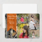 5x7 Hunters Camo Camouflage Senior Aankondiging (Voorkant / Achterkant)