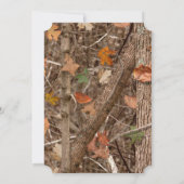 5x7 'Hunting Couple Deer Wedding' Uitnodiging (Achterkant)