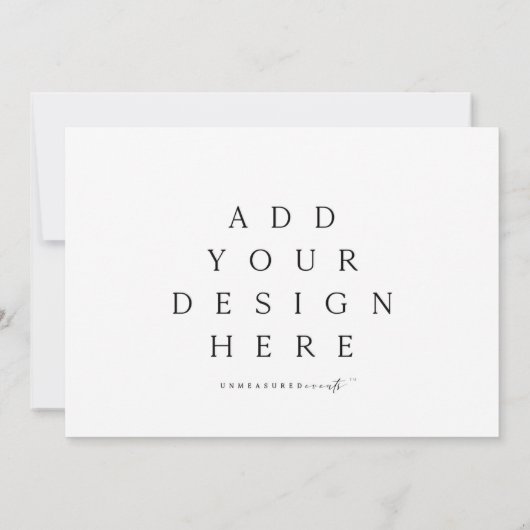 5x7-inch horizontale Kaarten