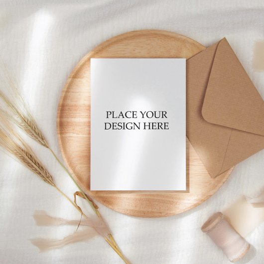 5x7-inch Kaart afdrukken