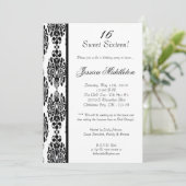 5x7 Invitation à la fête d'anniversaire des Damas  (Debout devant)