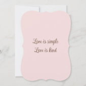 5x7 Invitation Bracket Kaart (Achterkant)