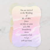 5x7 Invitation Bracket Kaart (Voorkant / Achterkant)