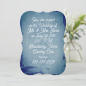 5x7 Invitation Bracket mariage simple (Debout devant)