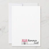 5x7 Invitation Candy Land House (Dos)