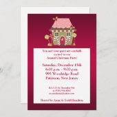 5x7 Invitation Candy Land House (Devant / Derrière)