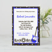 5x7 invitation - invitation d'anniversaire de (Debout devant)