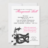 5x7 Invitation Masquerade Ball (Devant)