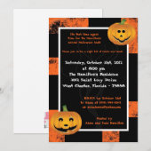 5x7 Jack-O-Lantern Fun Party Invitation (Devant / Derrière)
