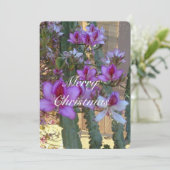 5x7 kerstfotokaart feestdagenkaart (Staand voorkant)