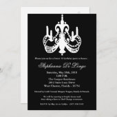 5x7 kroonluier zoet 16 Birthday Deel Uitnodiging (Voorkant / Achterkant)