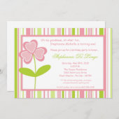 5x7 Lente Tijd Bloem Verjaardag Party Uitnodiging (Voorkant / Achterkant)