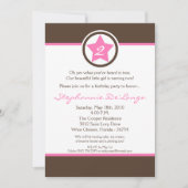5x7 Light Rose Rock Star Invitation de fête d'anni (Devant)